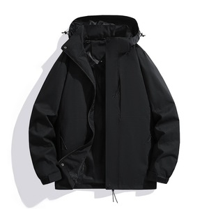 Chaqueta Cortavientos Desmontable con Capucha para Mujer, Manga Larga, Resistente al Viento, Ropa de Trabajo para Exteriores, Chaqueta Personalizada con Logotipo Impreso - Product Image 3