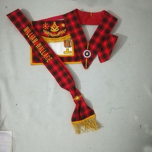 Scottish Rite Full <b>Dress</b> Apron Set Collar and Sash - Product Image 2