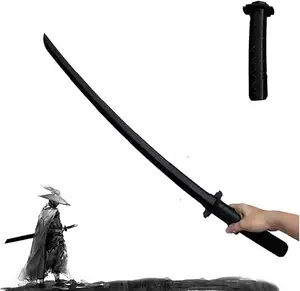 Gravidade Retrátil Adulto Samurai Espada Brinquedos 3D Impressão Criativa Descompressão Brinquedo Tricky para Halloween Cosplay Arma