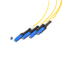 Cordon de brassage fibre optique MDC UPC/APC LC/SC/MTP/MPO 2 fibres 2mm longueurs 1-10m G657A SM 1310/1550nm 0.3dB perte de retour 50dB