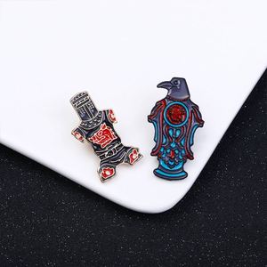 Broche Aigle et Pin's en émail « La Paix N'a Jamais Était Une Option », Pin's de revers, Cadeau pour collection de fans - Product Image 6