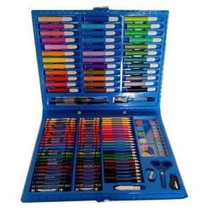 Promotion : Ensemble de 150 crayons d'art en plastique, pinceaux de dessin aquarelle, crayons de couleur, marqueurs obliques, encre permanente <span class=keywords><strong>pour</strong></span> papier, cadeau - Product Image 5