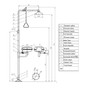 <span class=keywords><strong>Precio</strong></span> <span class=keywords><strong>de</strong></span> fábrica Fabricante Proveedor Equipo <span class=keywords><strong>DE</strong></span> <span class=keywords><strong>EMERGENCIA</strong></span> Seguridad Lavado <span class=keywords><strong>de</strong></span> ojos Estación <span class=keywords><strong>de</strong></span> lavado <span class=keywords><strong>de</strong></span> ojos móvil y <span class=keywords><strong>ducha</strong></span>. - Product Image 1