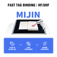 Estación de Conversión de Etiquetas RFID HF para Bibliotecas Inteligentes, Estación de Trabajo para Bibliotecarios, Lector y Escritor Integrado para un Procesamiento Rápido de Libros, OEM