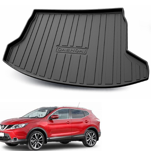 Alfombra de borde de alta calidad, Material de goma TPE, alfombrilla para <span class=keywords><strong>maletero</strong></span> de coche 3D, alfombrillas para <span class=keywords><strong>Nissan</strong></span> <span class=keywords><strong>Qashqai</strong></span> 2008-2015 2016-2022 - Product Image 1