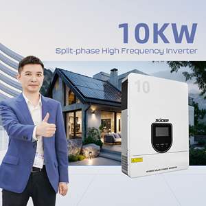 Inversor de Fase Dividida de Alta Frecuencia Fotovoltaico <span class=keywords><strong>Suoer</strong></span> SP-10KW de 48V a 120V, Inversor de Fase Dividida Fuera de la Red de 10kw/12kw - Product Image 1