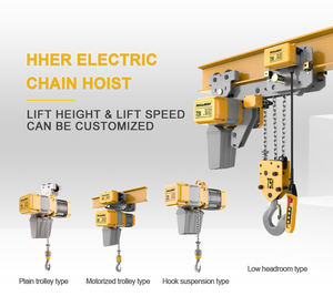 Palan à chaîne électrique à espace libre ultra bas Palan électrique à vitesse unique - Product Image 3