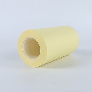 High Quality Jumbo <strong>Rolls</strong> 58gsm Blank Yellow White Blue Single Sided Silicone Coated Waterproof Glassine Release <strong>Paper</strong> - Product Image 2