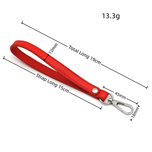 Correa <span class=keywords><strong>de</strong></span> Cuero PU <span class=keywords><strong>de</strong></span> 12 mm <span class=keywords><strong>de</strong></span> Ancho y 19 cm <span class=keywords><strong>de</strong></span> Largo para Bolsos, Correa para Teléfono, Correa para Cartera, Asa - Product Image 3