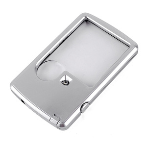 Lunettes de lecture HD SuoLan pour personnes âgées, <span class=keywords><strong>presbytie</strong></span>, portables, mini, avec lumière LED intégrée, <span class=keywords><strong>loupe</strong></span> de poche - Product Image 3