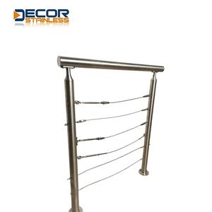 Barandillas de barandilla para escalera, postes de balaustrada de alta resistencia, de metal, fabricante de China, venta al por mayor - Product Image 2