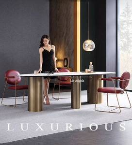 Offre Spéciale de haute qualité pour salle à manger chaises de salle à manger scandinaves en velours rouge <span class=keywords><strong>chaise</strong></span> de salle à manger en cuir italien et chrome - Product Image 2