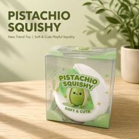 Jouet Squishy ASMR à Rebond Lent et Sonore, Bloc de Construction Anti-Stress, Cadeau de Bureau et de Fête, Boîte Mystère
