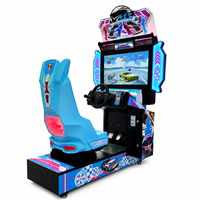 Machine d'arcade vidéo à monnayeur : simulateur de conduite et jeux de course automobile