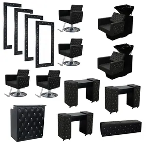Hairdressing Chairs Used Barber Shop Chair Hair Salon Equipment Wholesale Barber Chair