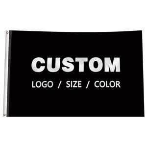Wholesale Premium Fabric Good Quality Best Price Black Custom Flags <b>Banners</b> - Product Image 4