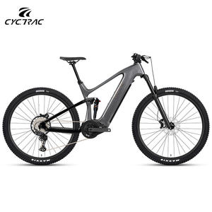 Vélo électrique tout-terrain à <span class=keywords><strong>suspension</strong></span> intégrale <span class=keywords><strong>en</strong></span> carbone à couple élevé 140 Nm, Bafang M560, Rockshox 35S, 29 pouces, 12 vitesses - Product Image 1