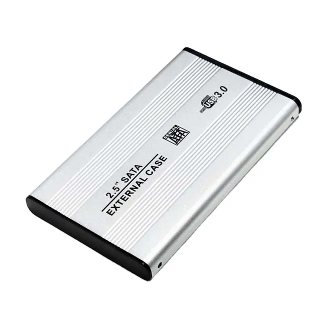 Caixa de armazenamento externo 2.5 polegadas, caixa sata hdd para sata usb 3.0 ssd hd disco rígido externo com cabo usb 3.0