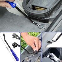 240+5 clips de fixation pour pare-chocs, clips de retenue en plastique pour voiture, clips de poussée pour pare-chocs, clips de garde-boue, ensemble de fixations décoratives rivetées pour voiture