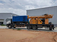 CITCD-700 Rig de forage de puits d'eau rotatif diesel monté sur véhicule pour la construction