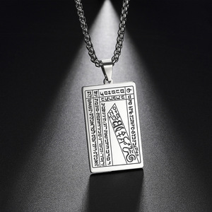 Sigillo del Mistero dei Secondi Libri di Mosè, Talismano per il Potere Finanziario, Sigillo della Fortuna, Amuleto, Collana della Ricchezza per Uomini e Donne - Product Image 1