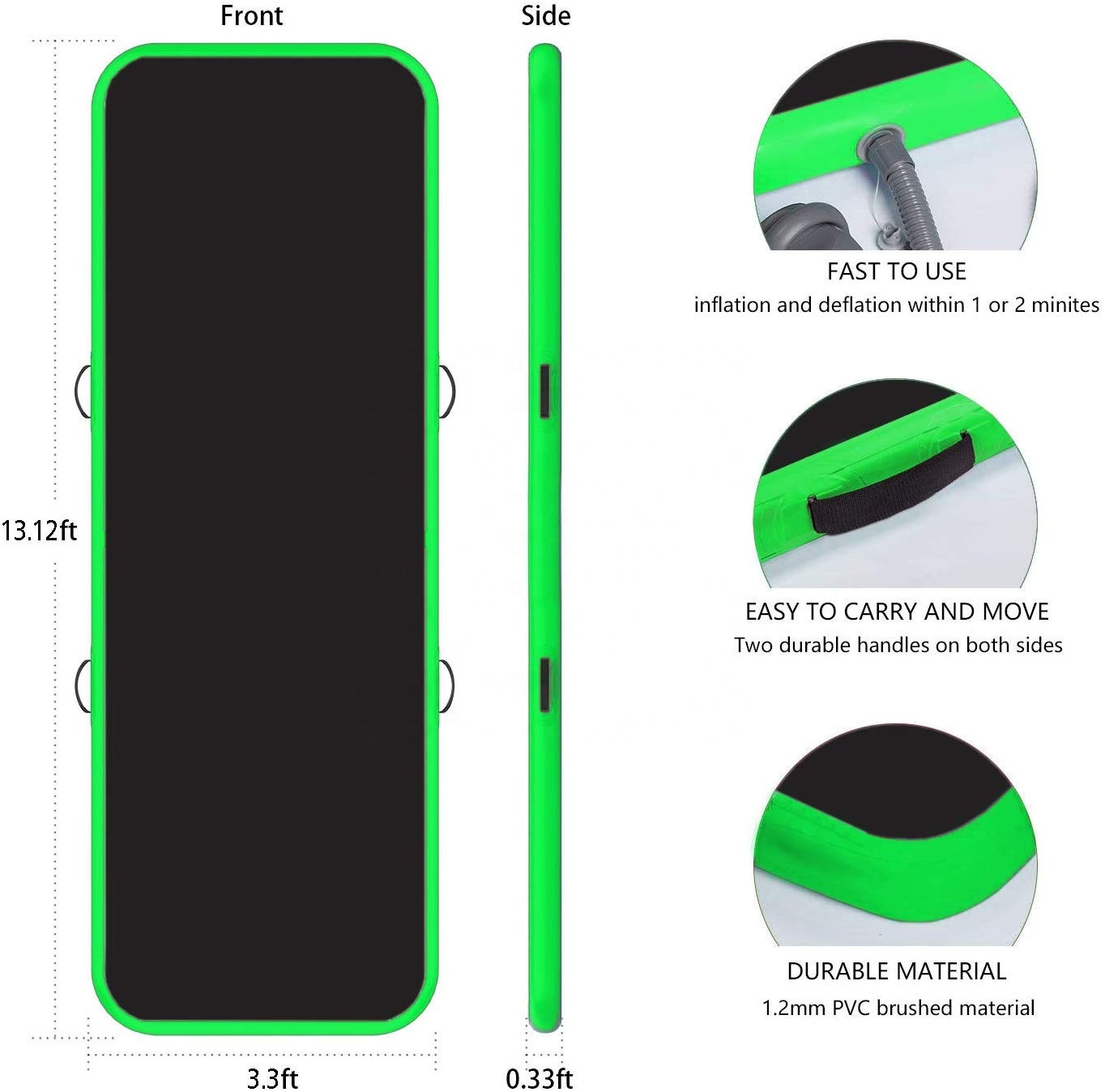 gymnastics air track