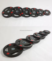 Plaque de pare-chocs en caoutchouc de poids d'entraînement d'OB pour la musculation de compétition sportive d'exercice de gymnastique pour des plaques de pare-chocs d'haltérophilie