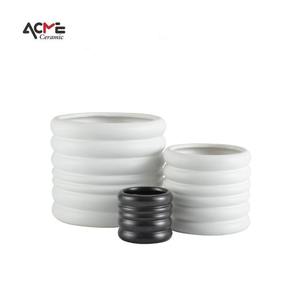 Pots succulents <span class=keywords><strong>Petit</strong></span> Pot de Plante avec Drainage Ensemble Céramique Cactus Plante Pot De Fleurs Intérieur Unique Fleur Conteneur Home Office Decor - Product Image 1