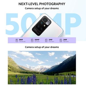 Lưu ý 11 điện thoại thông minh 6.43 "FHD + 90Hz AMOLED hiển thị 50MP Quad Camera 5000mAh Pin 33 Wát sạc nhanh MTK loa kép - Product Image 2