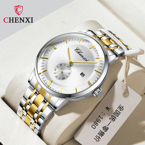 Reloj de Negocios Ecológico <span class=keywords><strong>Dawn</strong></span> CHENXI con Correa Acrílica para Hombre, Calendario, Venta al por Mayor Directa de Fábrica, Transfronterizo en Vivo - Product Image 2