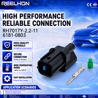 Konektor Kabel Listrik Tahan Air 1 Pin Auto Connect 7017Y-2.2-11 untuk Otomotif dengan Housing Tertutup