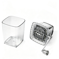 Broyeur à manivelle pour bouillettes, broyeur d'appâts manuel portable, râpe à glace multifonctionnelle, accessoires de pêche à la carpe en gros