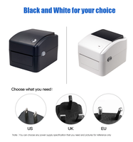 Imprimante d'étiquettes d'expédition express de 4 pouces pour étiquettes thermiques à code-barres, imprimante d'interface USB à dents bleues pour DHL,Ebay,A Mazon