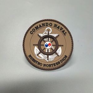 Custom Logo 3D Heat Press Transfer <b>Transparent</b> Silicone Iron on Pvc Soft Rubber Patches <b>Label</b> Velcro Patch Cartoon - Product Image 2