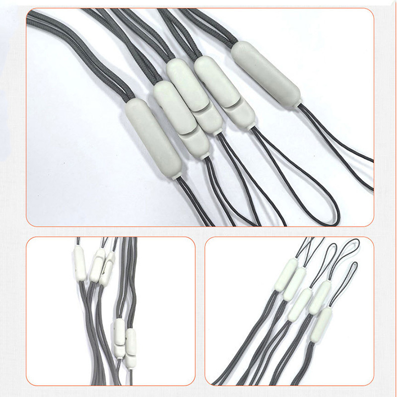 Flash Sale In-ear Headphones Rope Cord Headphone Rope Cord Bag Silicone TPU Clip Rope Image 2