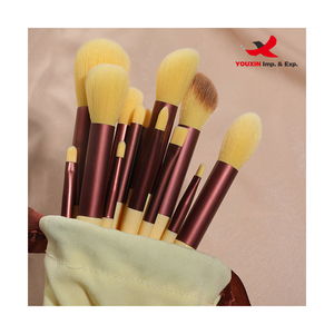 Juego de 13 Brochas de Maquillaje FENGFLY de Bajo Precio para Compras Mixtas, Brochas de Maquillaje Sintéticas Premium para Base, Difuminar y Aplicar Polvo Facial - Product Image 2