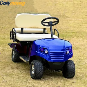 大スペースゴルフカート電気バギー伸縮性2-4シートゴルフカート