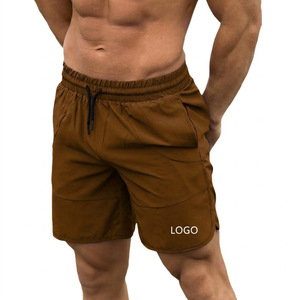 Shorts de sport personnalisés en spandex de 7 pouces pour hommes, avec poche, en maille, pour la gym, vente en gros 2026 - Product Image 4