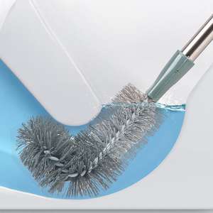 Brosse de toilette en polypropylène souple pour un <span class=keywords><strong>nettoyage</strong></span> en profondeur avec un long manche en plastique - Product Image 3