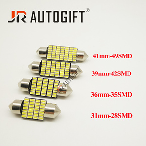 Super lumineux 12V 24V FT 4014 28 35 42 49LED voiture LED feston lumière intérieur lecture porte lampe ampoule Canbus C5W <span class=keywords><strong>C10W</strong></span> 31/36/39/41mm - Product Image 2