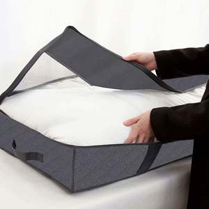 Bolsas de Almacenamiento de Ropa Plegables para Niños, Paquete de 4, con Cierre, de PVC, para Guardar Ropa, Juguetes y Peluches - Product Image 6