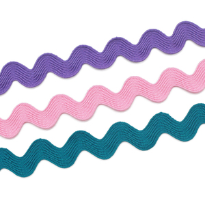Factory Low Price Zig Zag Ribbon Polyester <strong>Ric</strong> <strong>Rac</strong> <strong>Trimming</strong> - Product Image 2