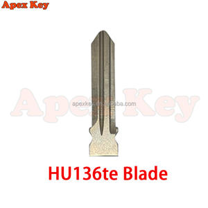 Carcasa de llave remota plegable de 2 botones HU136te para Renault Megane 3, Dacia Duster, Kadjar, Captur, Symbol, FCC ID: CWTWB1G767 - Product Image 2