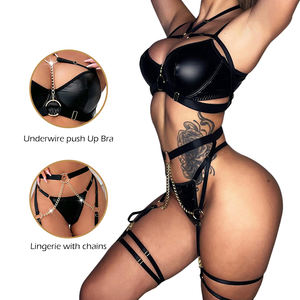 Nouveau design de sous-vêtements <span class=keywords><strong>sexy</strong></span> en cuir personnalisés colorés <span class=keywords><strong>et</strong></span> <span class=keywords><strong>sexy</strong></span> <span class=keywords><strong>lingerie</strong></span> pour filles japonaises ensembles de <span class=keywords><strong>lingerie</strong></span> <span class=keywords><strong>sexy</strong></span> pour filles de grande <span class=keywords><strong>classe</strong></span> - Product Image 4