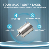 Moteur CC sans balais et sans noyau de petite taille 12 mm 12*15, 12 V 30 000 tr/min, faible bruit, longue durée de vie pour mini-pompe et applications robotiques