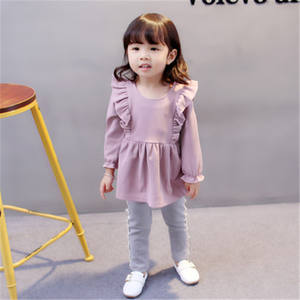 Ropa de Algodón para Bebés Niñas, Diseño Moderno, Leggings y Camisa de Fabricante Chino - Product Image 5