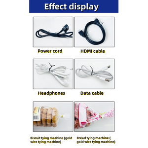 Máy buộc túi bánh mì dây khác nhau, dây cáp, túi nhựa, máy đóng đai phần cứng - Product Image 5