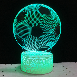 Luces de noche pequeñas <span class=keywords><strong>Led</strong></span> para dormitorio, ambiente, mesita de noche, mesa colorida, lámpara 3D, decoraciones navideñas, regalo para luces de habitación de bebé - Product Image 4