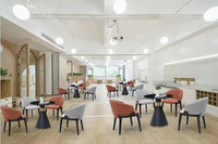 Chaises de salle à manger modernes en velours nordique DISHI, cadre en bois massif pour café, restaurant, hôtel, mariage, école