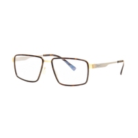 Gafas Ópticas Cuadradas de Montura Completa con Textura, Diseño Retro de Patillas Metálicas, Modernas, Unisex, para Uso Diario, Ligeras, de Lujo, para Negocios